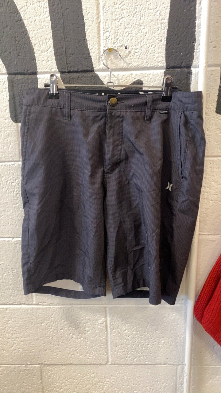 Hurley Shorts 32 Black Grid