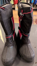 LL Bean Snow Boots 6 Black/ Red