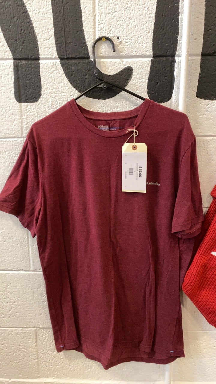 Columbia T-Shirt XL Red