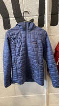 Patagonia Nano Puff Hoody Insulated Jacket (Synthetic) XS Blue