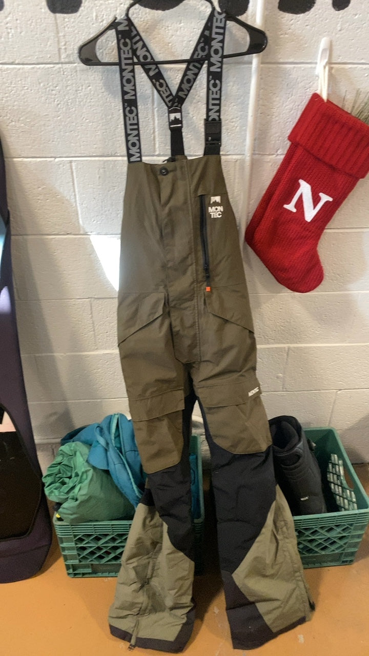 Montec Fawk Bib (Snow) M Green/Black
