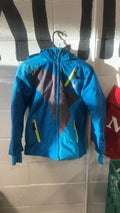 Spyder Challenger Jacket (Snow) Youth 10 Blue