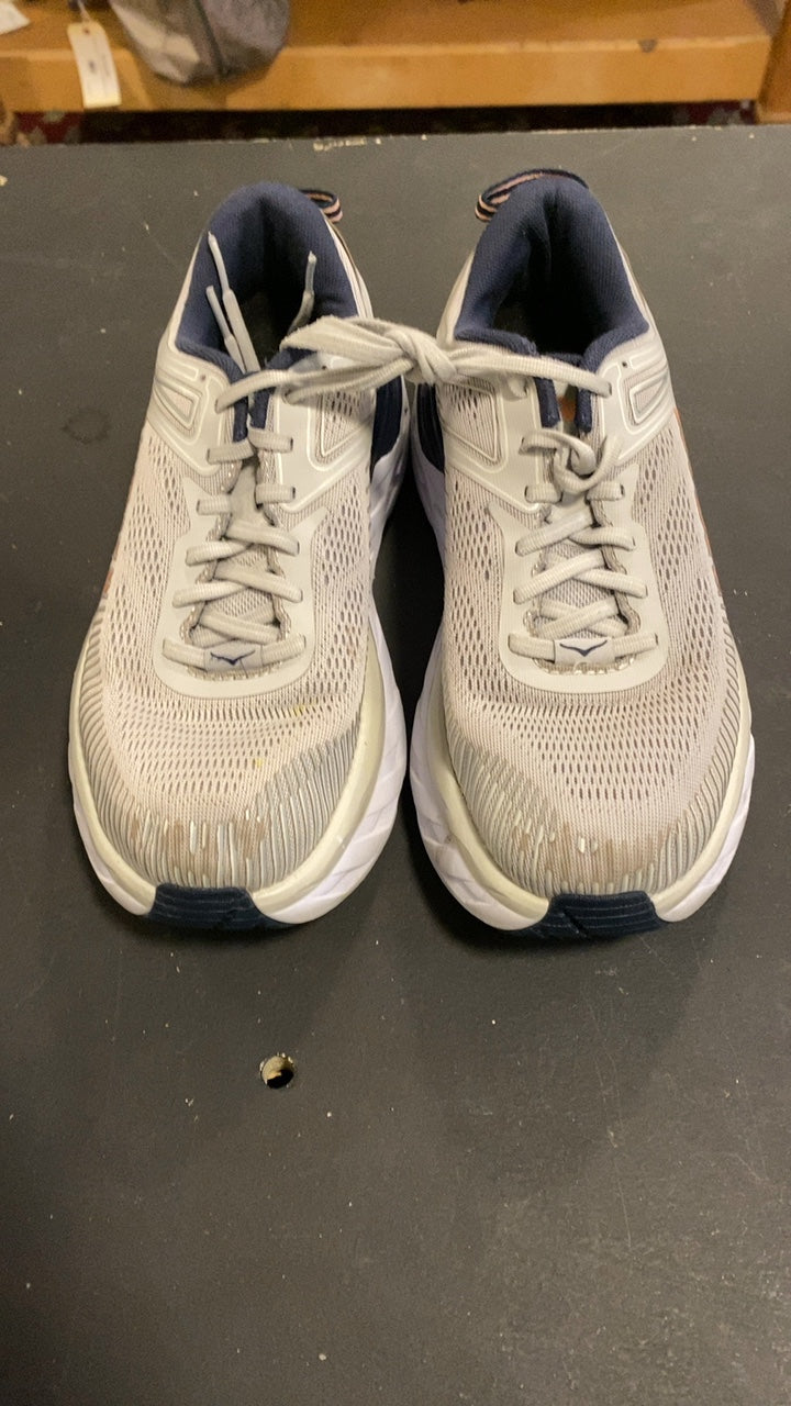 Hoka One One Bondi 7 Shoes (Running) W's 8.5 Grey/Blue