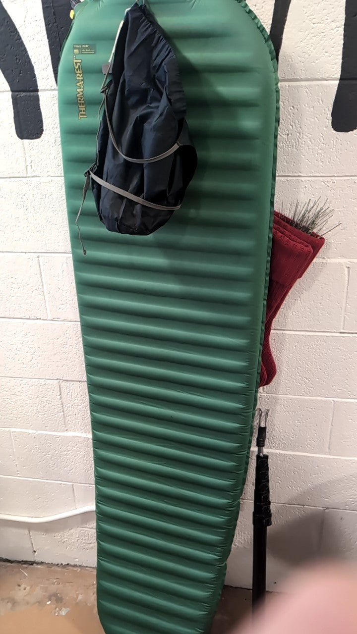 Thermarest Sleeping Pad Green Trail Pro R