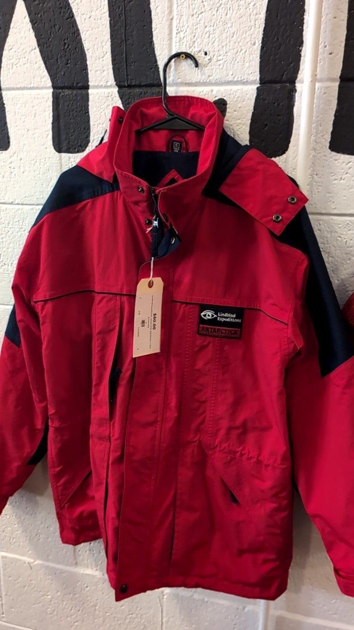 Lindblad Expiditions Jacket (Full Zip/Snow) S Red Antarctica