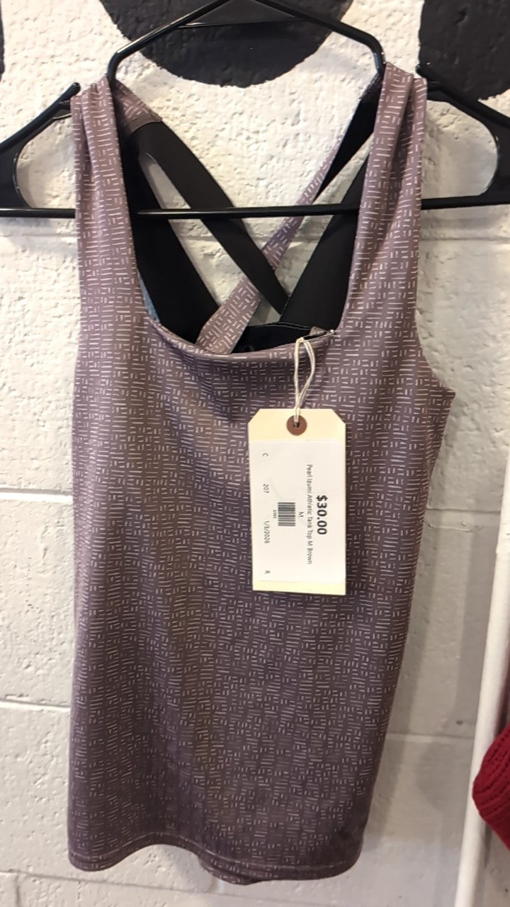 Pearl Izumi Athletic Tank Top M Brown