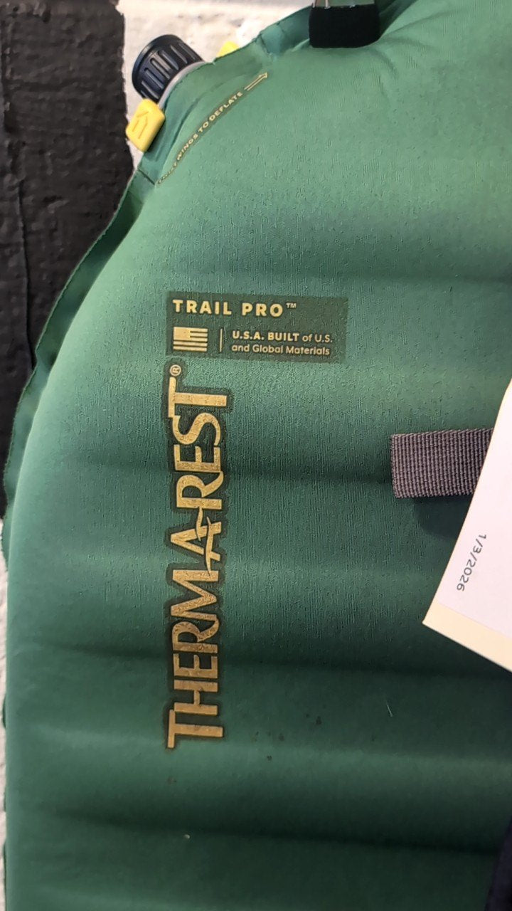 Thermarest Sleeping Pad Green Trail Pro R