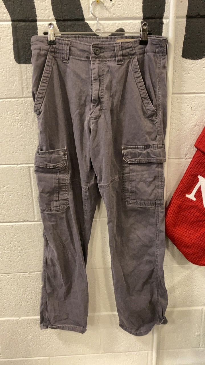 Wrangler Relaxed Fit Cargo Pants S Grey