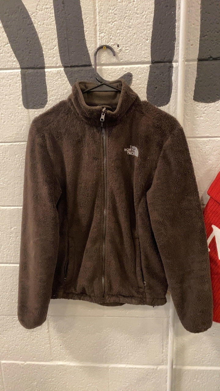 The North Face Osito Fleece Jacket (Full-Zip) (No Hood) S Brown