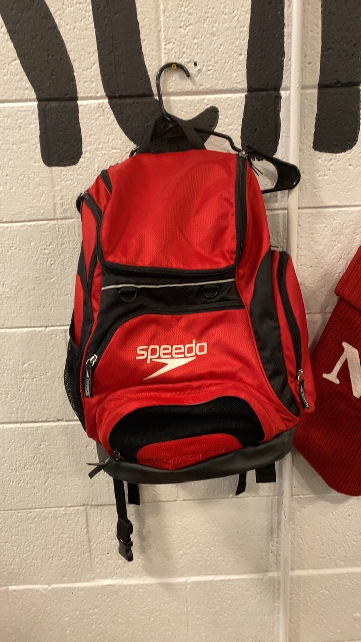 Speedo Teamster Backpack 35L Red/Black