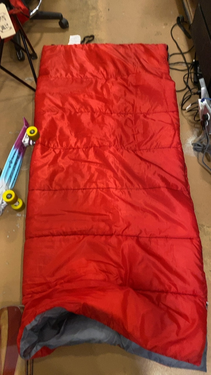 Ozark Trail Sleeping Bag (Synthetic) Red/Grey