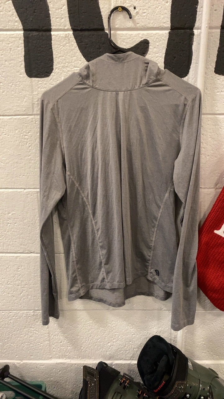 Mountain Hardwear Butter Up Hoody Longsleeve (Sport) M Grey
