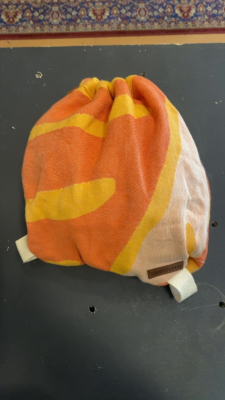 Sand Cloud Towel Bag Blanket Orange