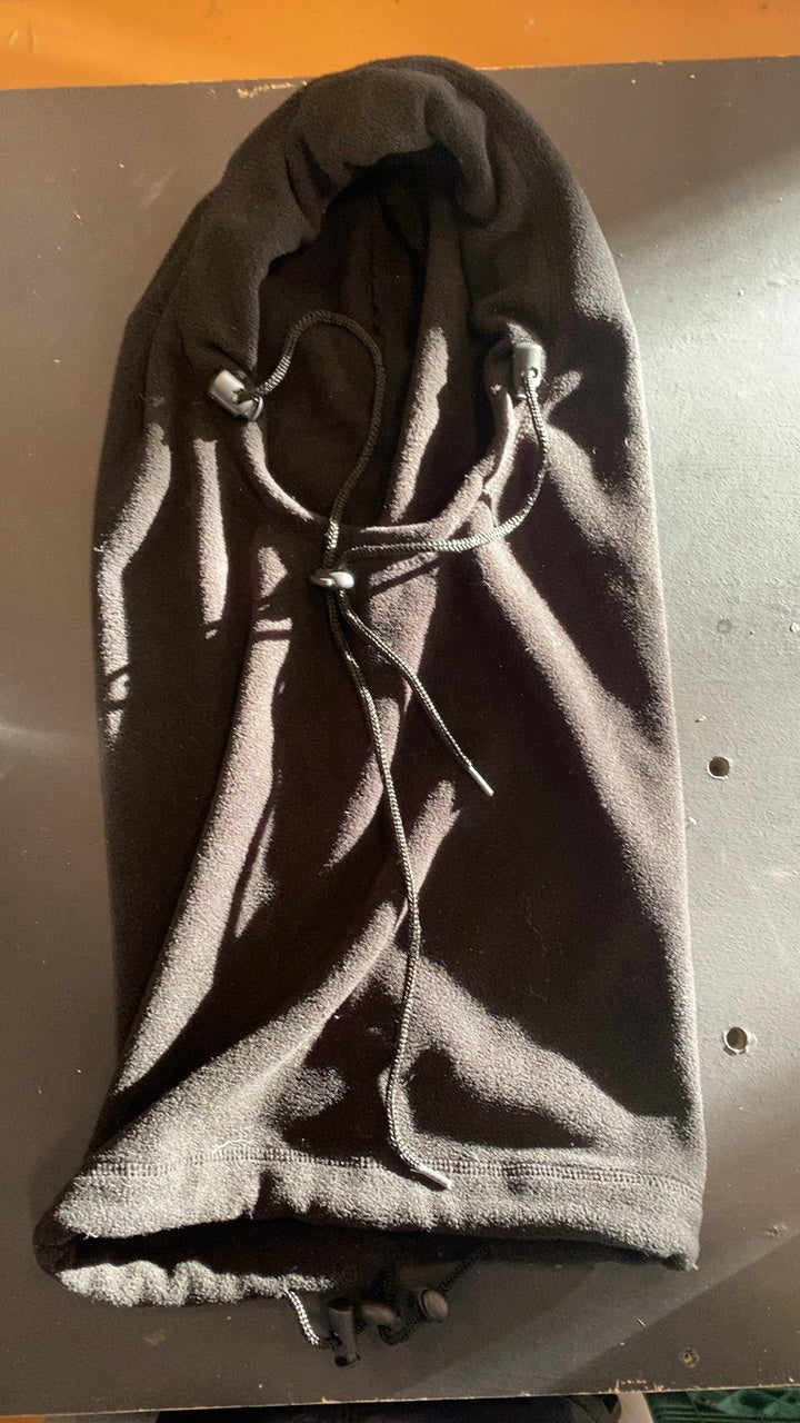 Unknown Fleece Hood (Snow) Black
