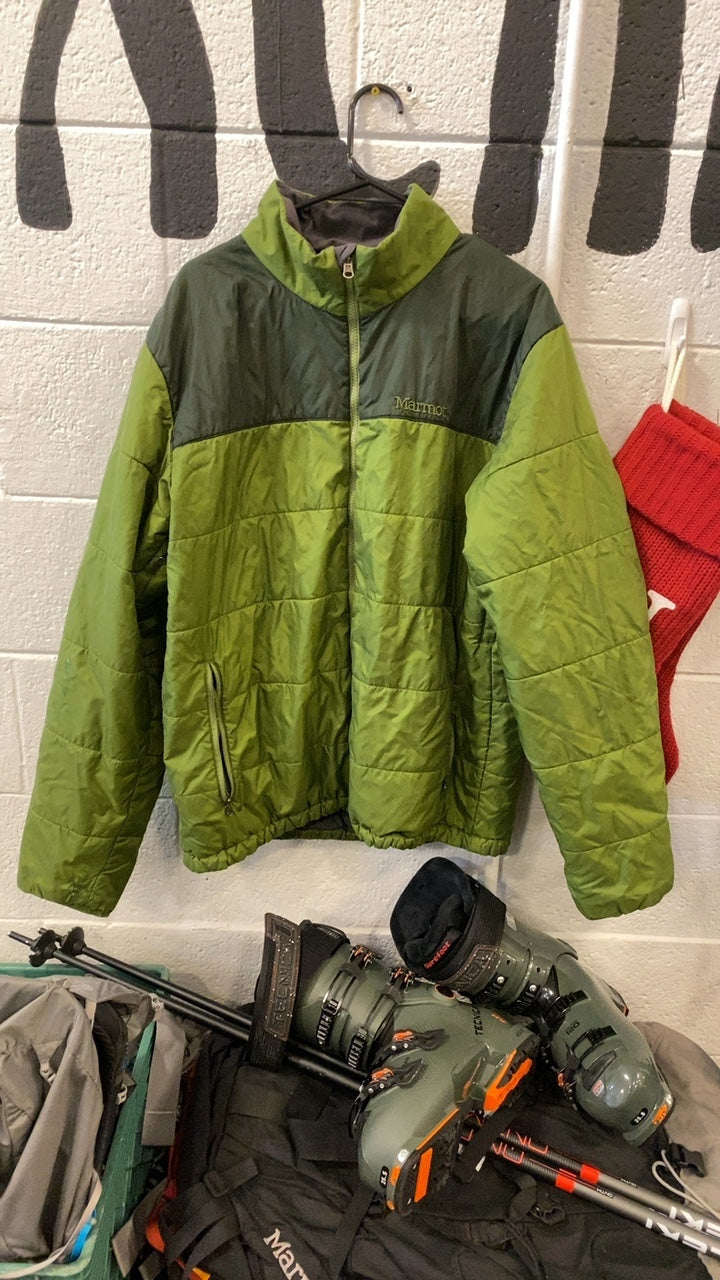 Marmot Insulated Jacket (Synthetic) XL Green