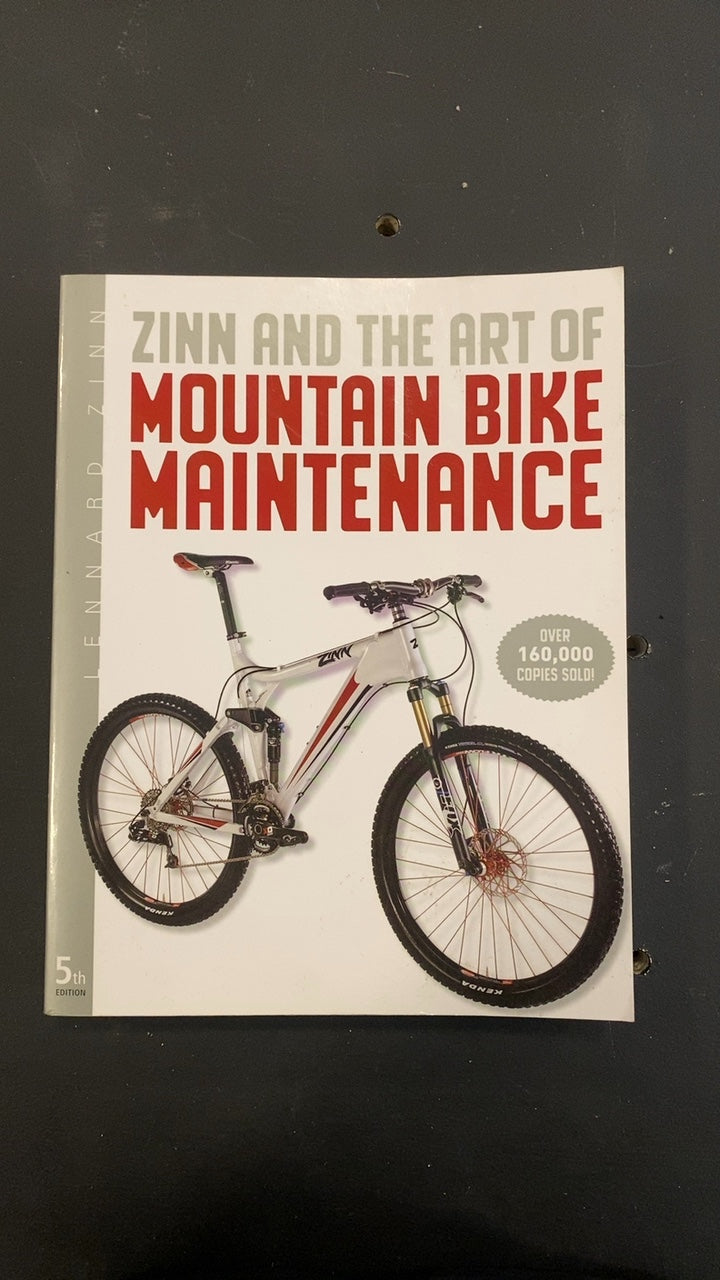 Zinn and the Art of Mountain Bike Maintenance by Lennard Zinn 5th Edition
