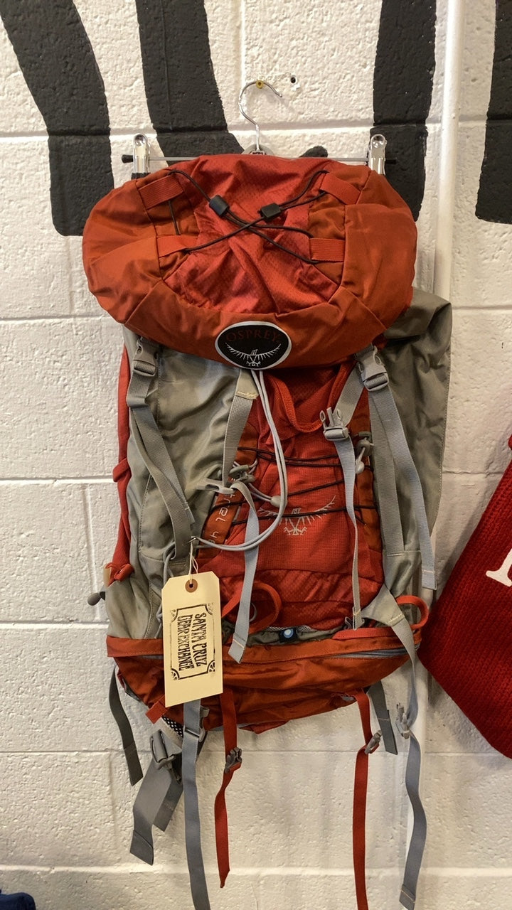 Osprey Kestrel 48L Backpack M/L Red/Grey