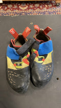 Boreal Satori Shoes (Climbing) 39.5/7 Yellow/Red/Blue
