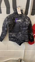 Wettie 7mm Wetsuit (Top) M Black Camo