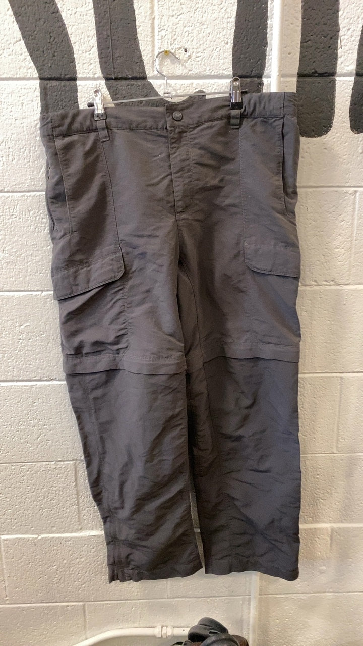 The North Face Convertible Cargo Pants (Hiking) L Grey