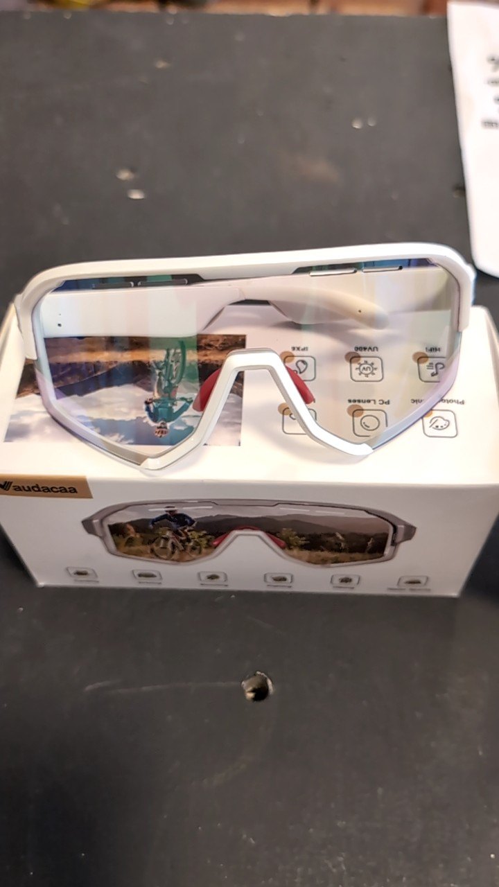 Naudacaa Smart Cycling Glasses White