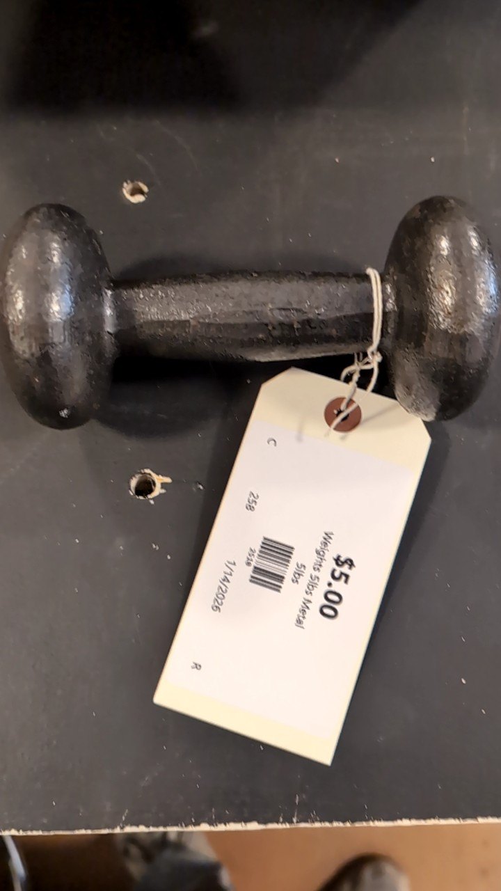Weights 5lbs Metal