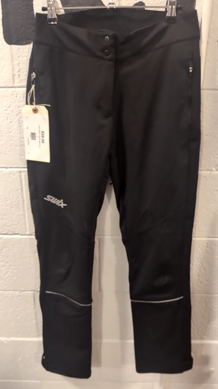 Swix Pants S Black Reflective