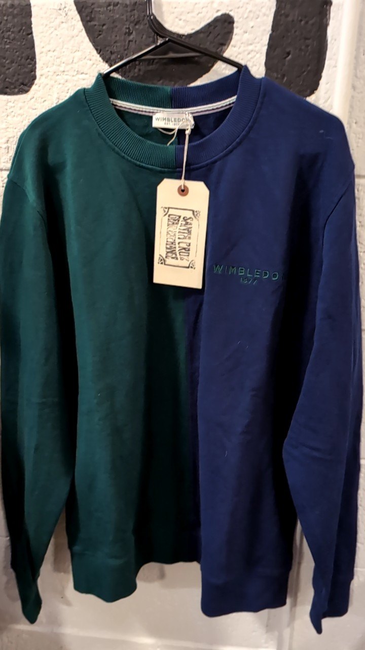 Wimbledon Longsleeve M Green and Blue