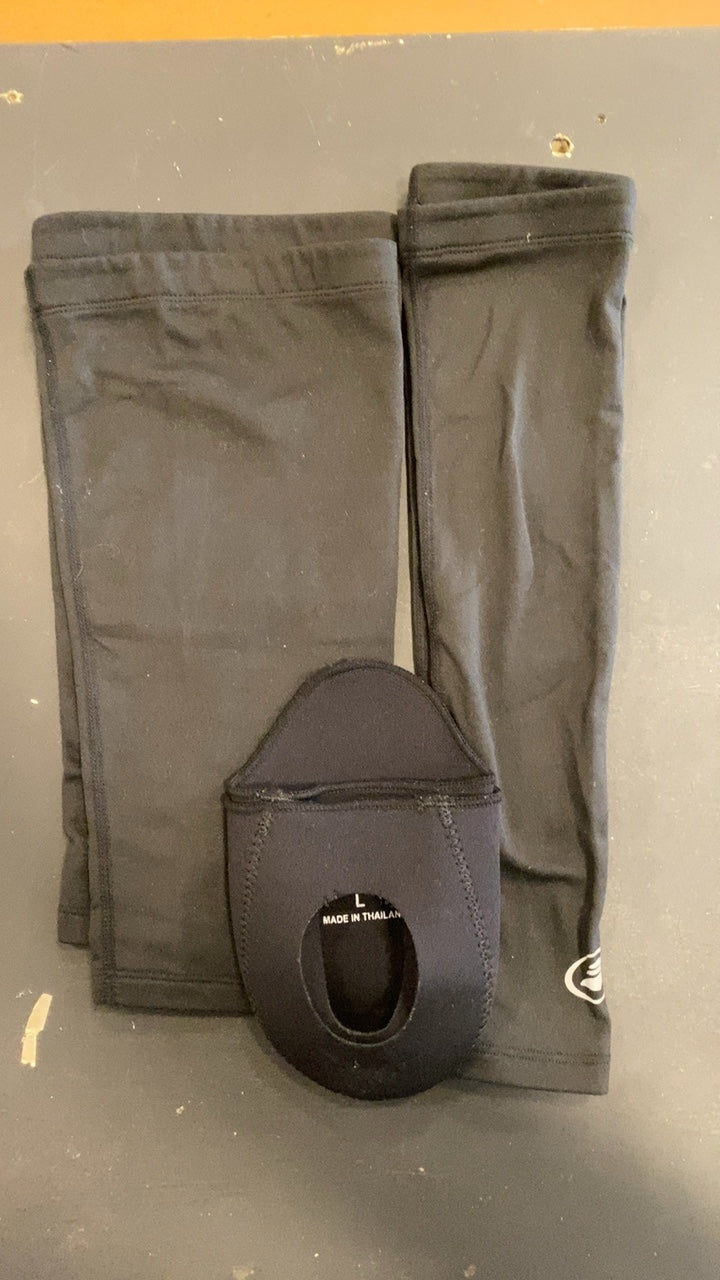 Unknown Bike Accessories (Leg and Arm Warmer) L Black