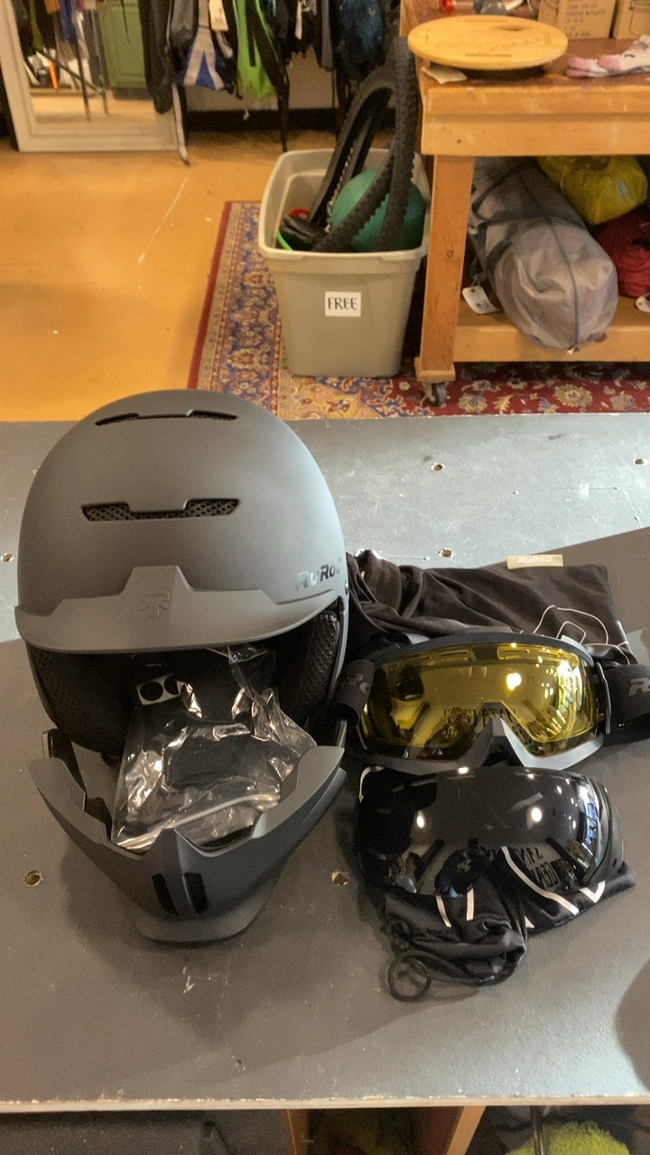 Ruroc RG1-DX Helmet L/XL Black
