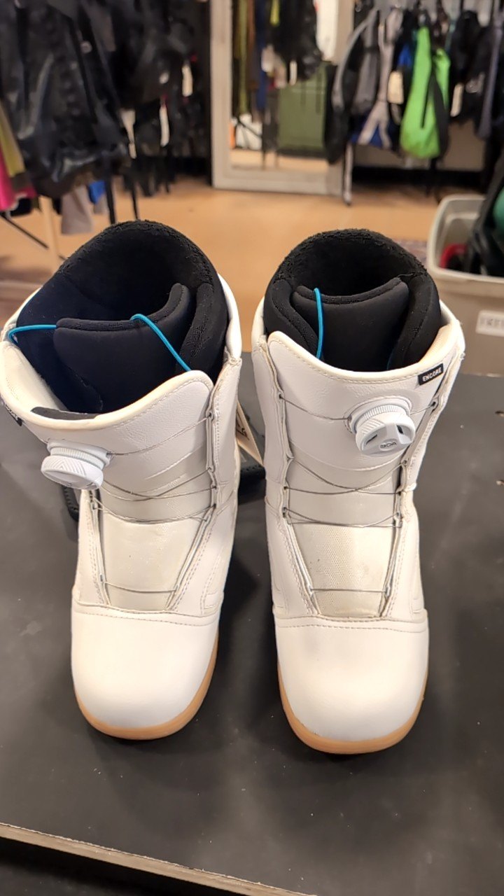 Vans Snowboard Boots 8.5 White Encore