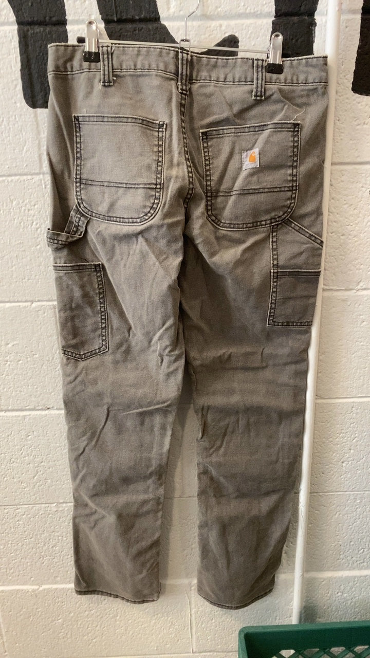 Carhartt Slim Fit Double Knee Pants 4 Grey