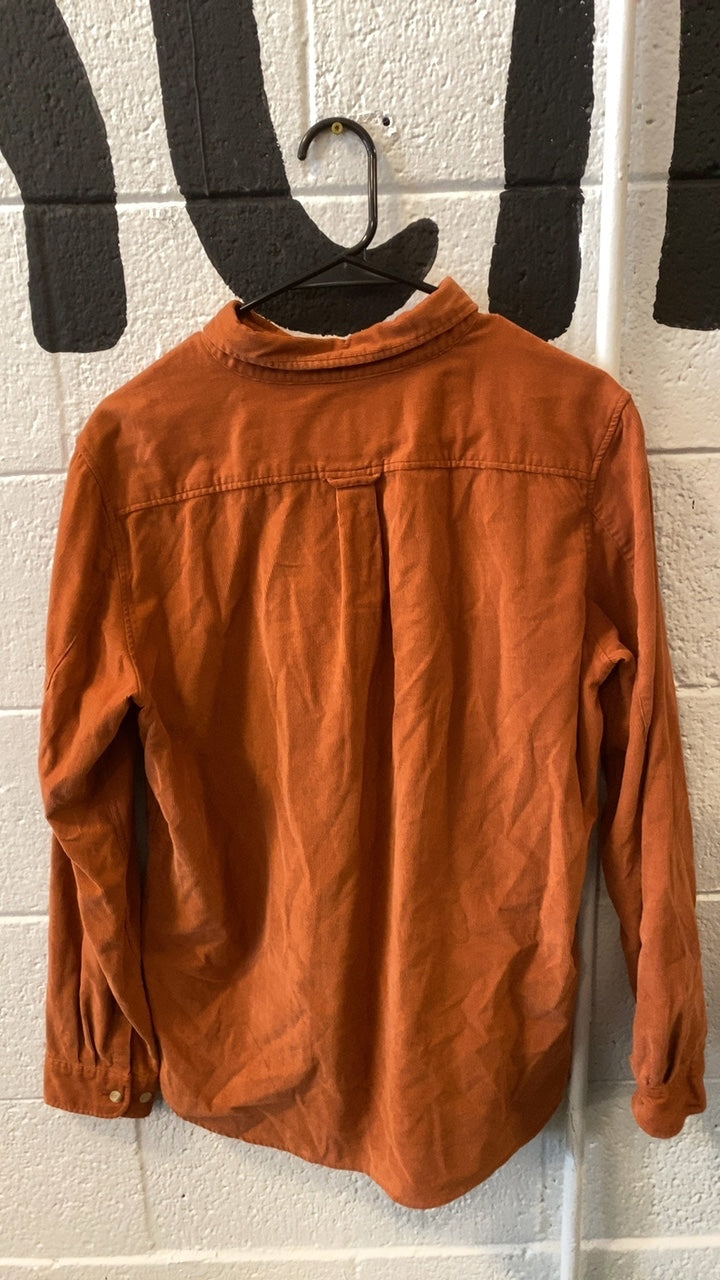 Fjallraven Ovik Cord Longsleeve (Button-Up) W's M Orange