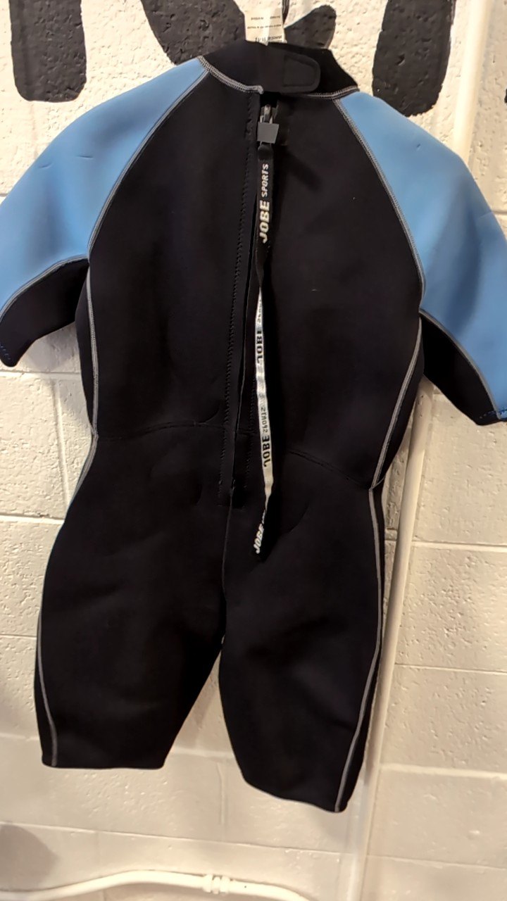 Jobe Sports Wetsuit (Short Sleeve) 11-12 Blue/Black Power Stretch