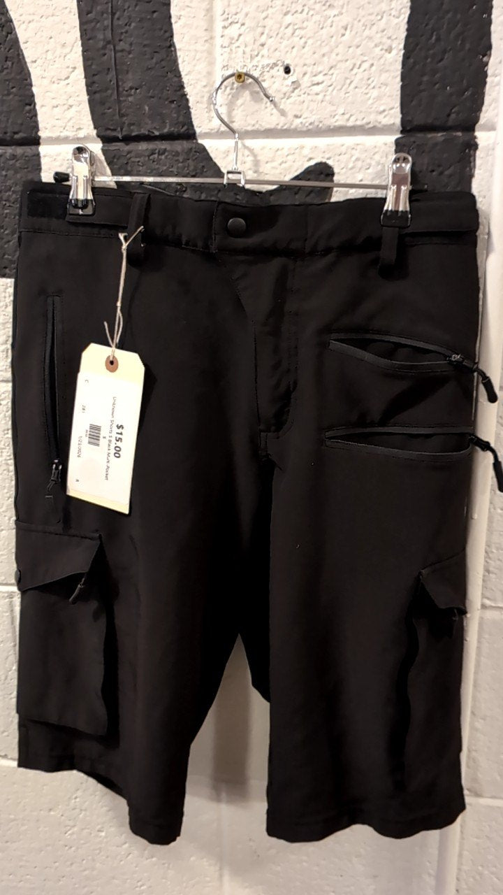 Unknown Shorts S Black Multi-Pocket