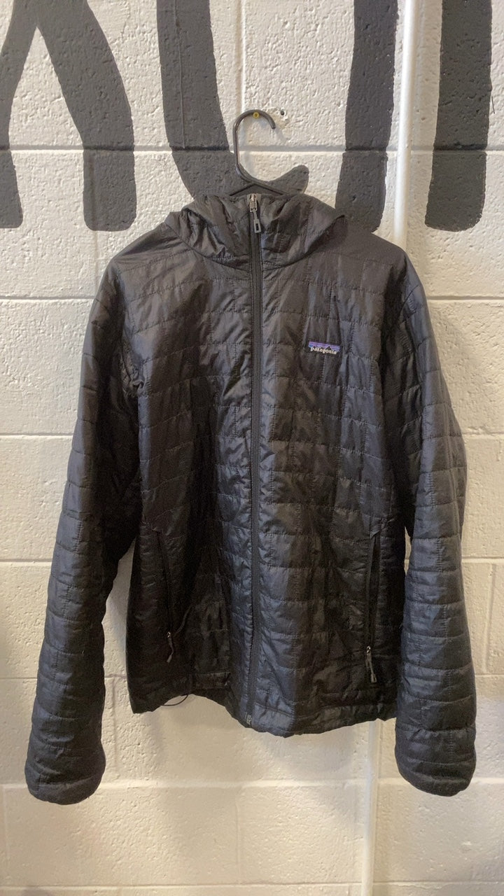 Patagonia Nano Puff Hoody Insulated Jacket (Synthetic) L Black
