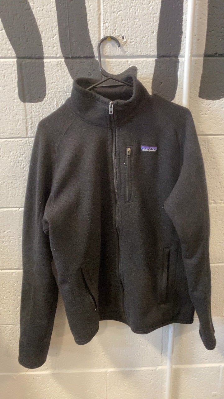 Patagonia Better Sweater Fleece Jacket (Full-Zip) (No Hood) M Black