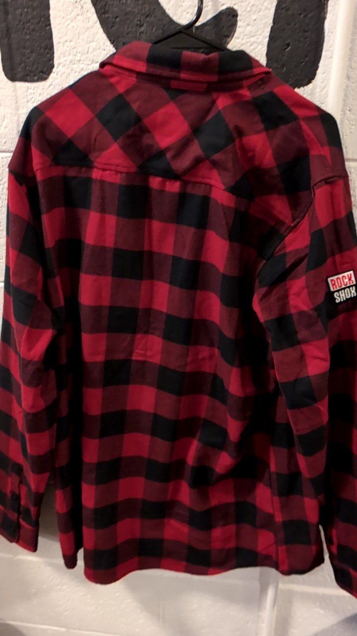 Rock Shox Flannel XL Red and Black
