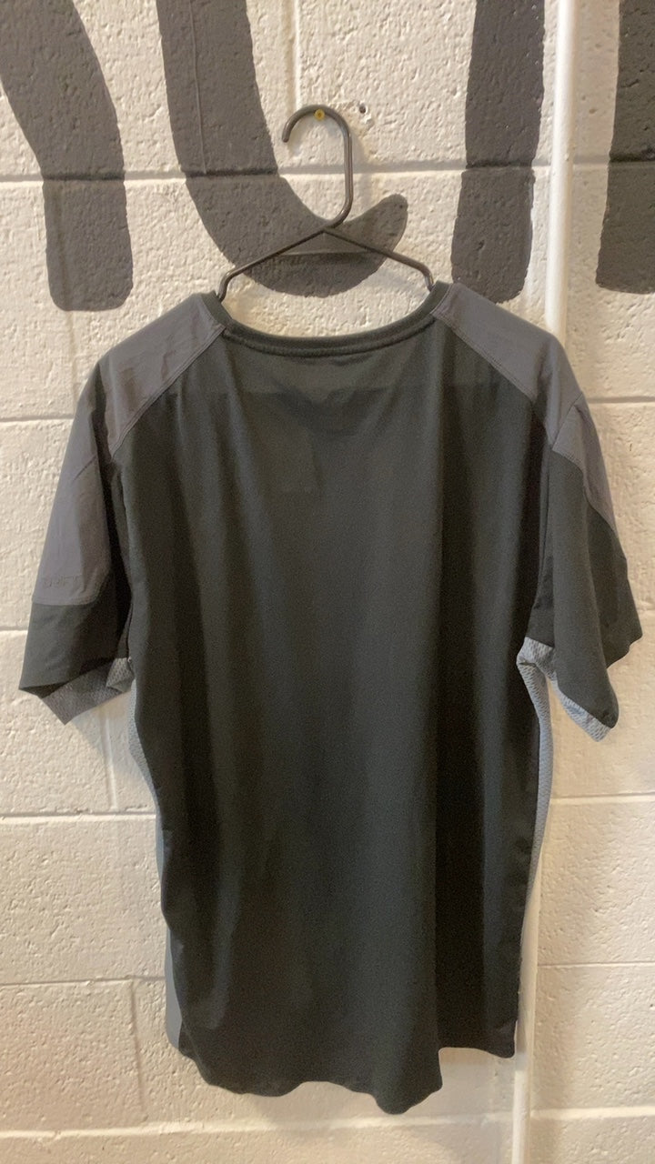 Troy Lee Designs Drift Athletic T-Shirt (Cycling) XL Black/Grey