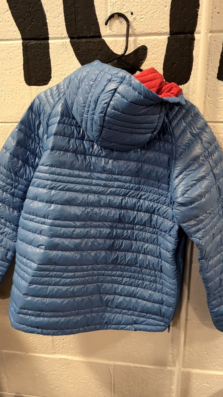 Outdoor Research Down Jacket M Blue Baja Pullover