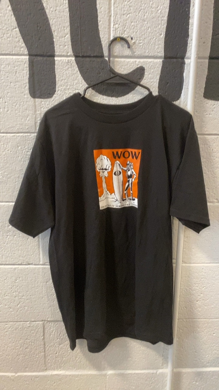 Volcom Wow It's Totally Nuking Out There T-Shirt L Black