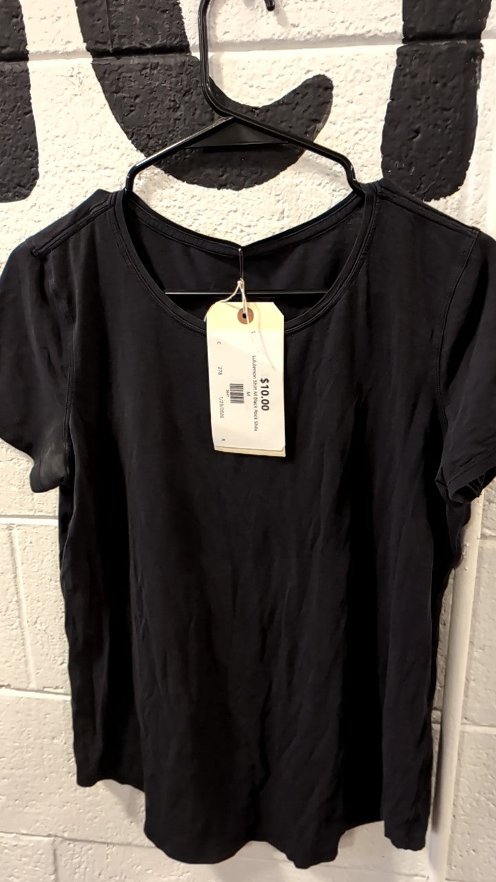 Lululemon Shirt M Black Rock Shox