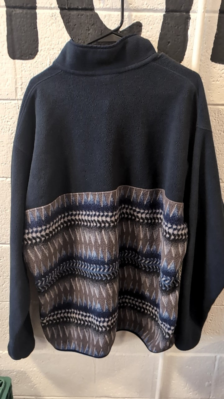 Patagonia Jacket (Fleece) XXL Navy Synchilla