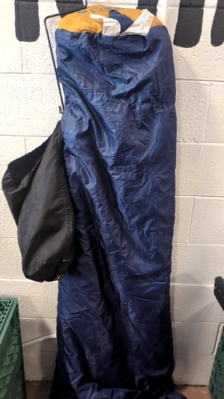 Columbia Sleeping Bag Blue Adventure Quest