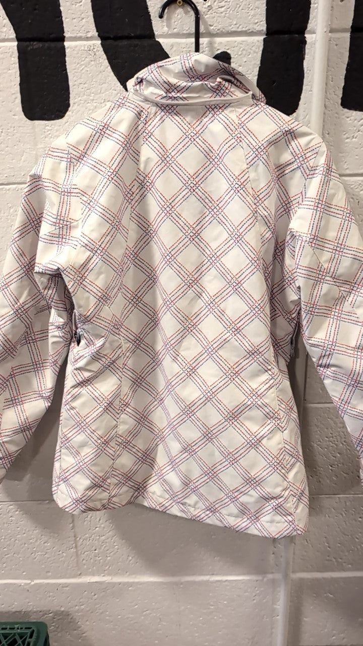 Columbia Jacket (Snow) XS White (Red/Blue Stripes)
