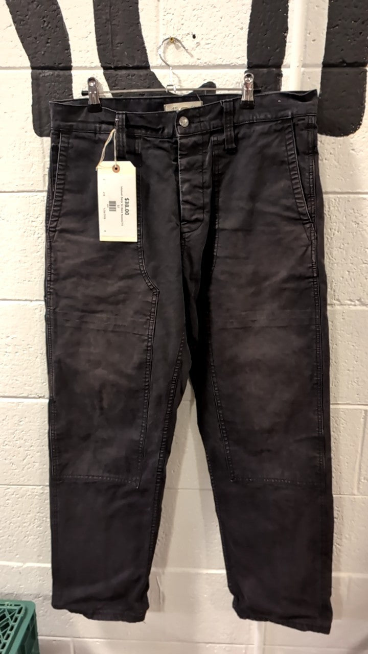 Madwell Pants 33 Black Relaxed Fit