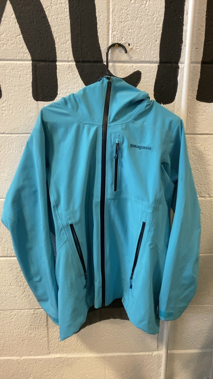 Patagonia KnifeRidge Rain Jacket W's S Blue