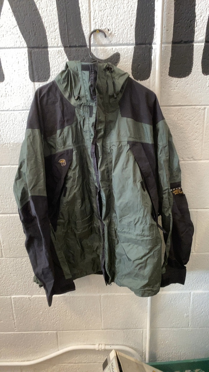 Mountain Hardwear Gore-Tex XCR Jacket L Green/Black