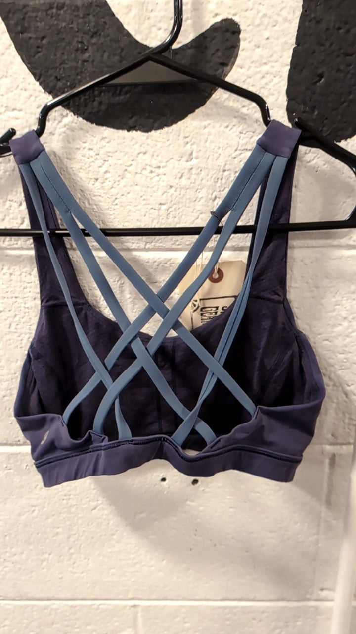 Lululemon Sports Bra S Purple Razer Back
