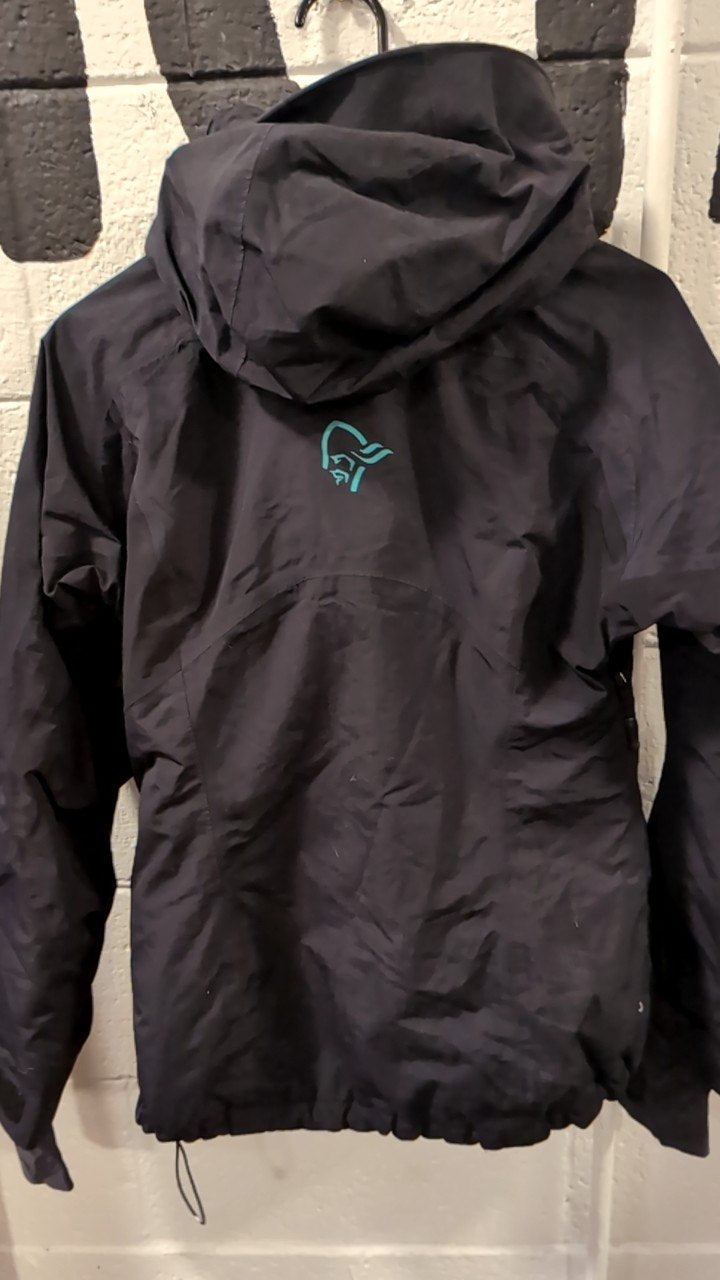 Norrona Jacket (Full Zip/Snow) XS Black/Blue Stranda